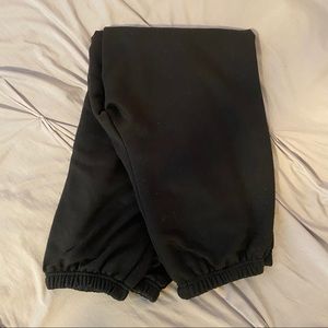Nasty Gal Black Sweatpants Size 6